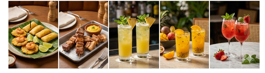 Jugos y pasabocas para eventos