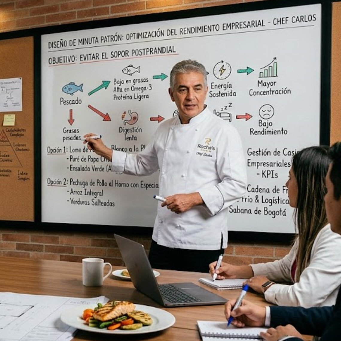 Ingeniería de menús para mejorar la productividad laboral en empresas de Bogotá.