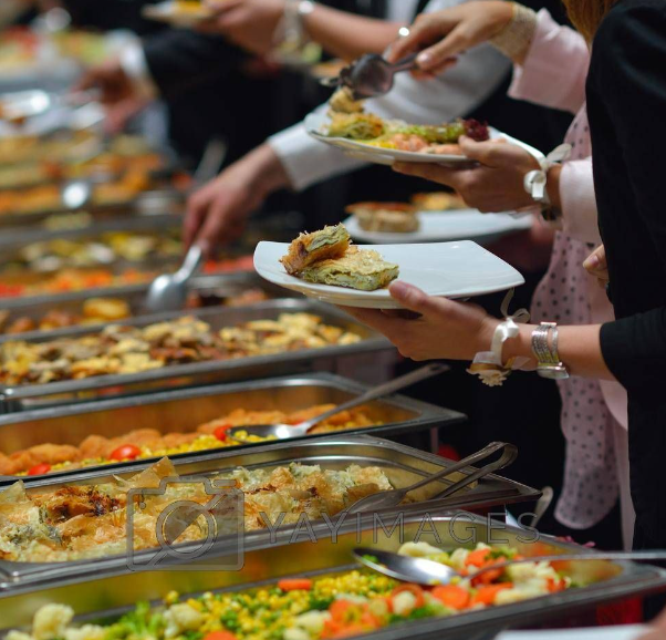 Logística masiva de catering para congresos y ruedas de negocios en Bogotá.